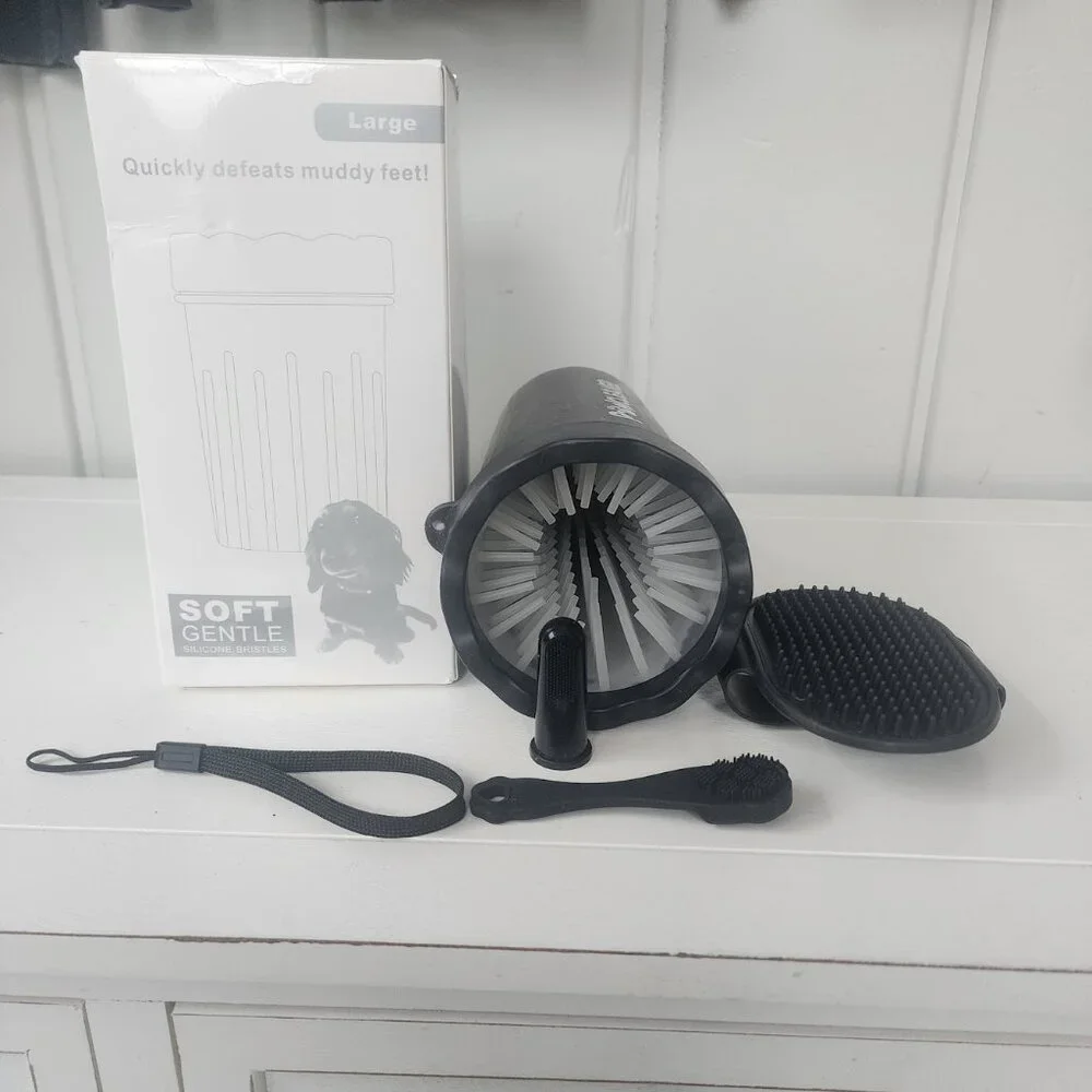 Dog Paw Cleaner, Washer, Buddy Muddy Pet Foot Cleaner for Medium Large Breed